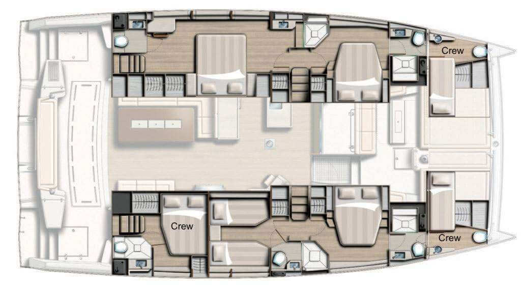 Catana-catamaran Bali 54 Layout 1