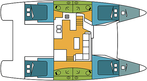 Fountaine-pajot Helia 44 Layout 1