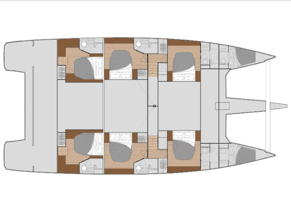 Fountaine-pajot Alegria 67 Layout 1