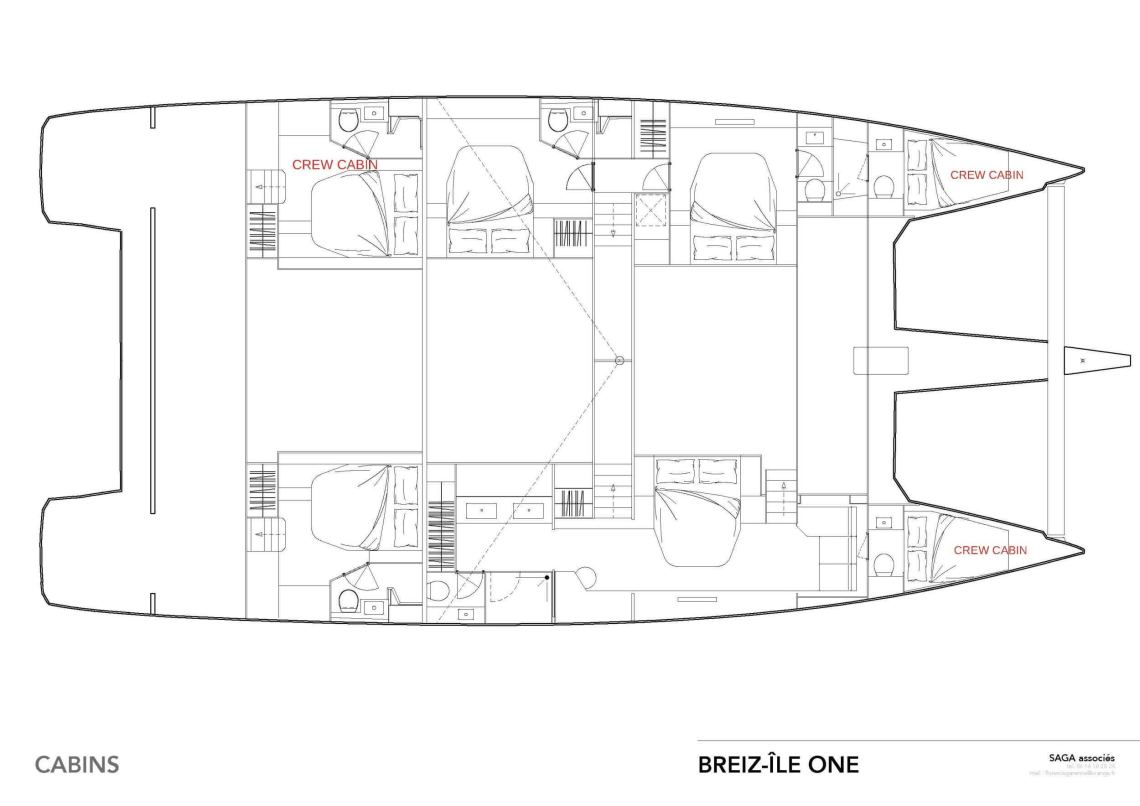 Fountaine-pajot Alegria 67 Layout 1