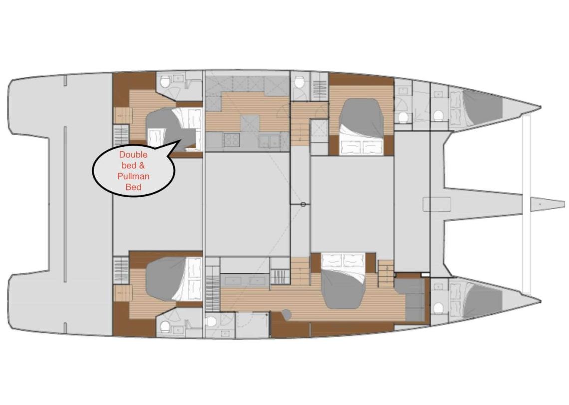 Fountaine-pajot Alegria 67 Layout 1