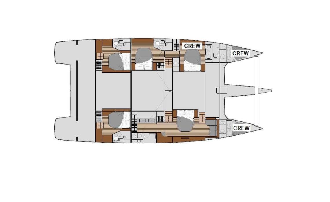 Fountaine-pajot Alegria 67 Layout 1