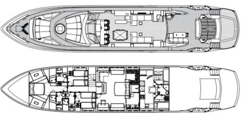 Sunseeker Predator 108 Layout 1