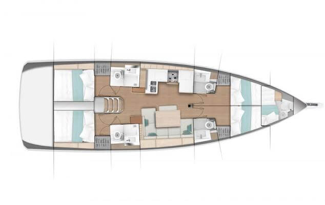 Jeanneau Sunodyssey 490 Layout 1