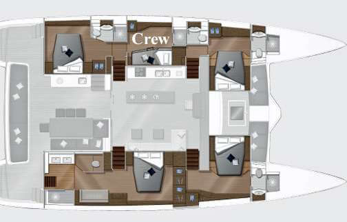 Lagoon-catamaran Power 630 Layout 1