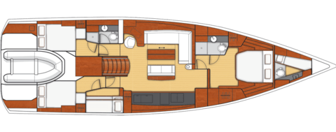Beneteau Oceanis 62 Layout 1