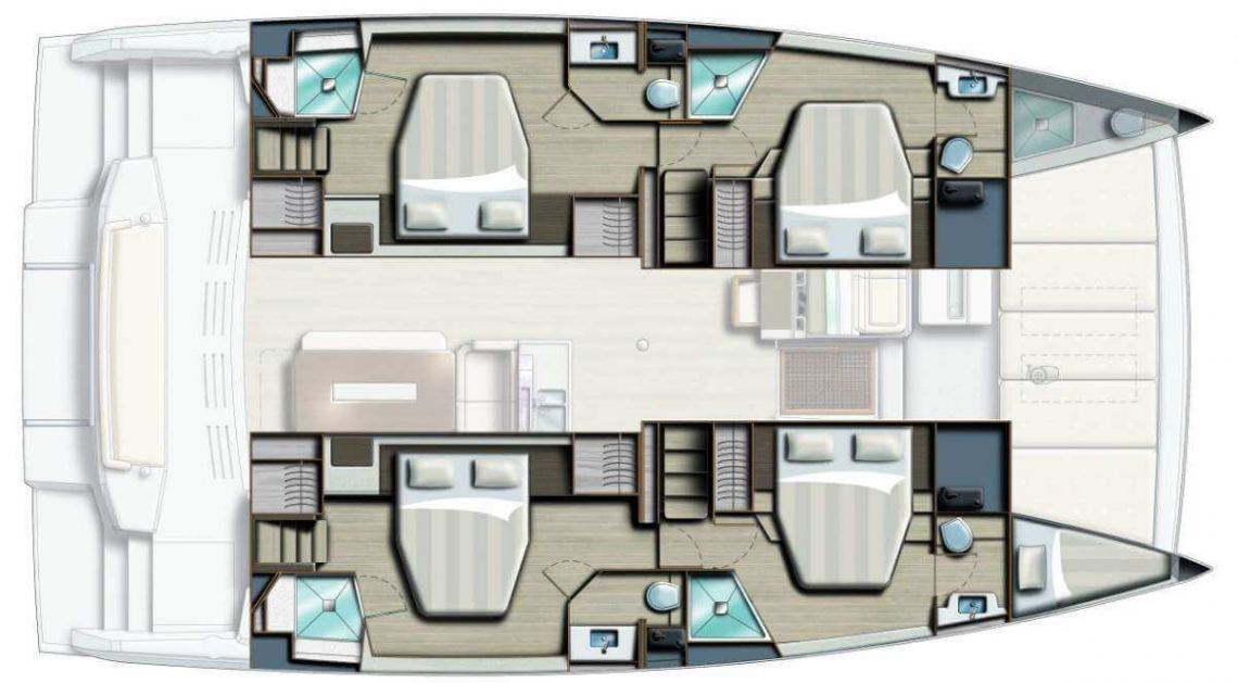 Catana-catamaran Bali 48 Layout 1