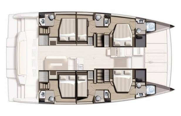 Catana-catamaran Bali 48 Layout 1