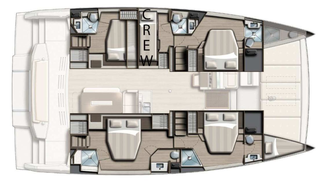 Catana-catamaran Bali 48 Layout 1