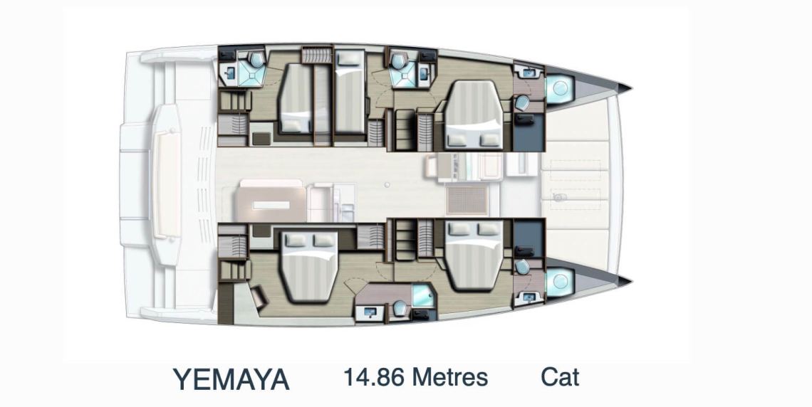 Catana-catamaran Bali 48 Layout 1