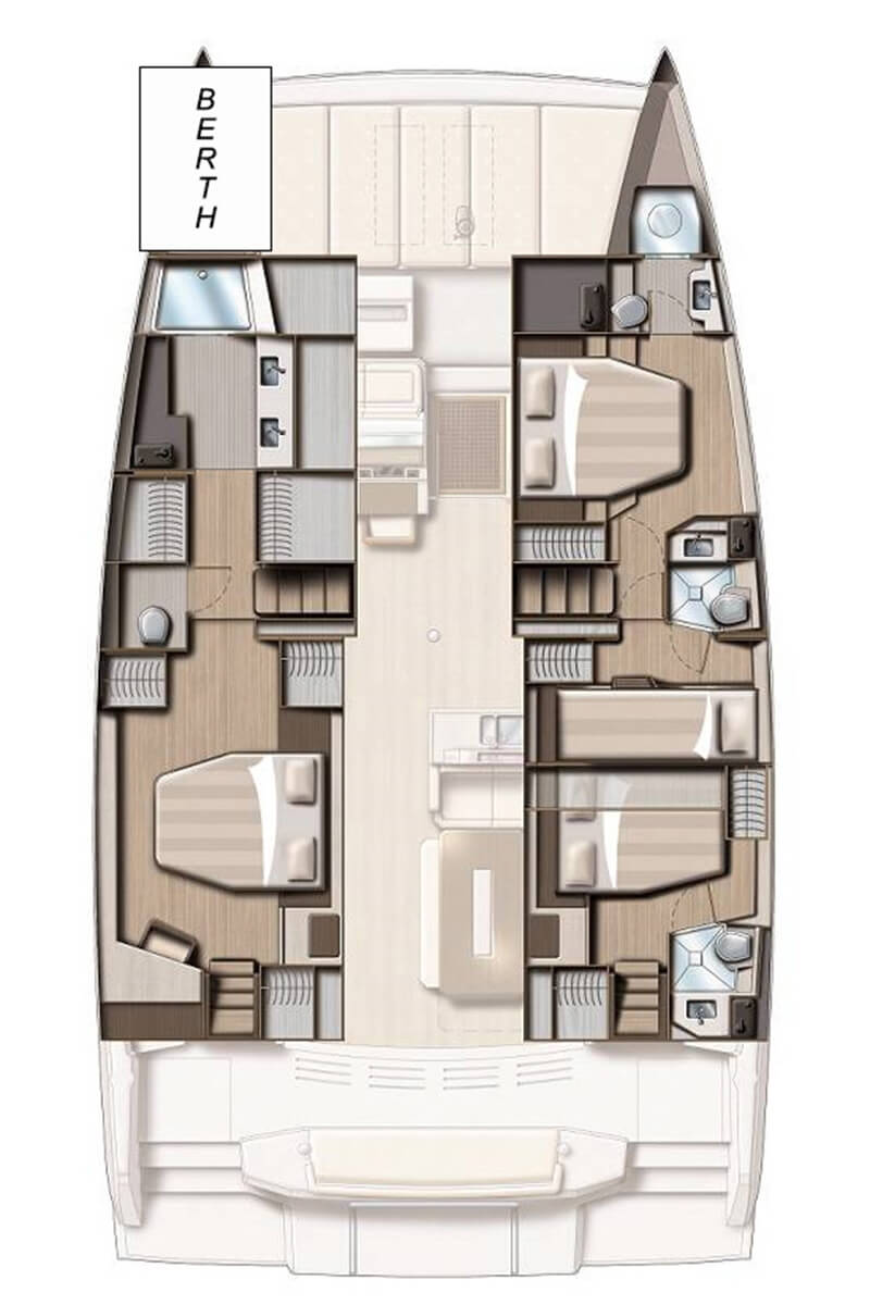 Catana-catamaran Bali 48 Layout 1