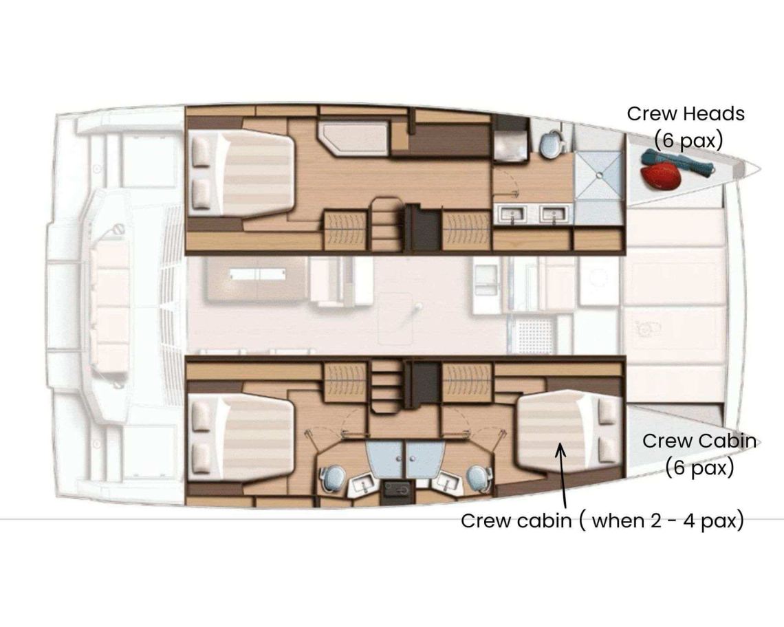 Catana-catamaran Bali 48 Layout 1