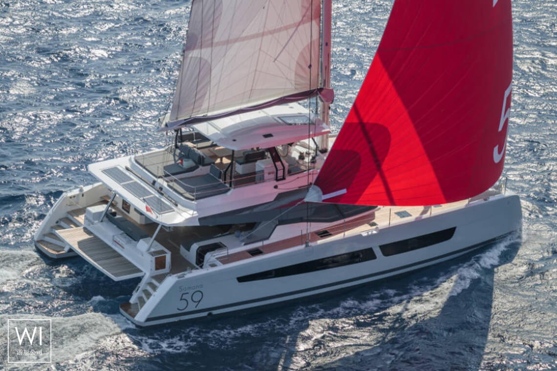 OKINAWA  Fountaine Pajot Samana 59 Exterior 1