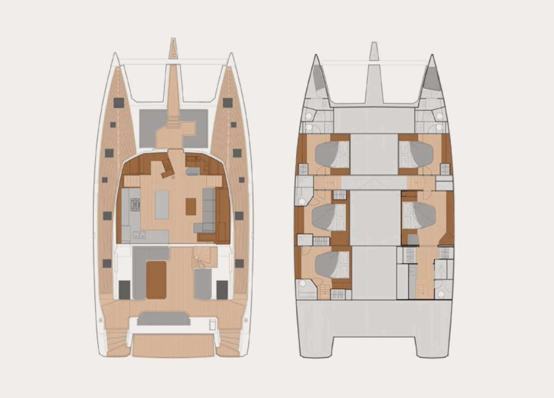 Fountaine-pajot Samana 59 Layout 1