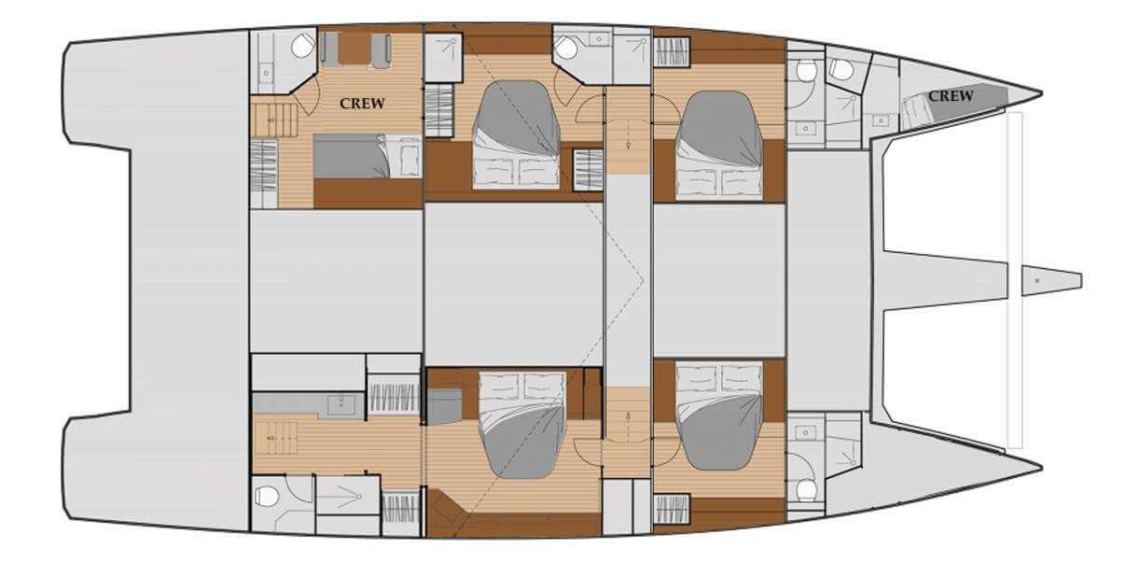 Fountaine-pajot Samana 59 Layout 1