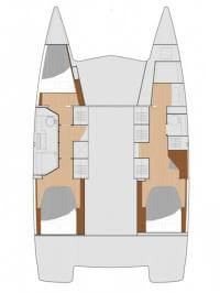 Fountaine-pajot Isla 40 Layout 1