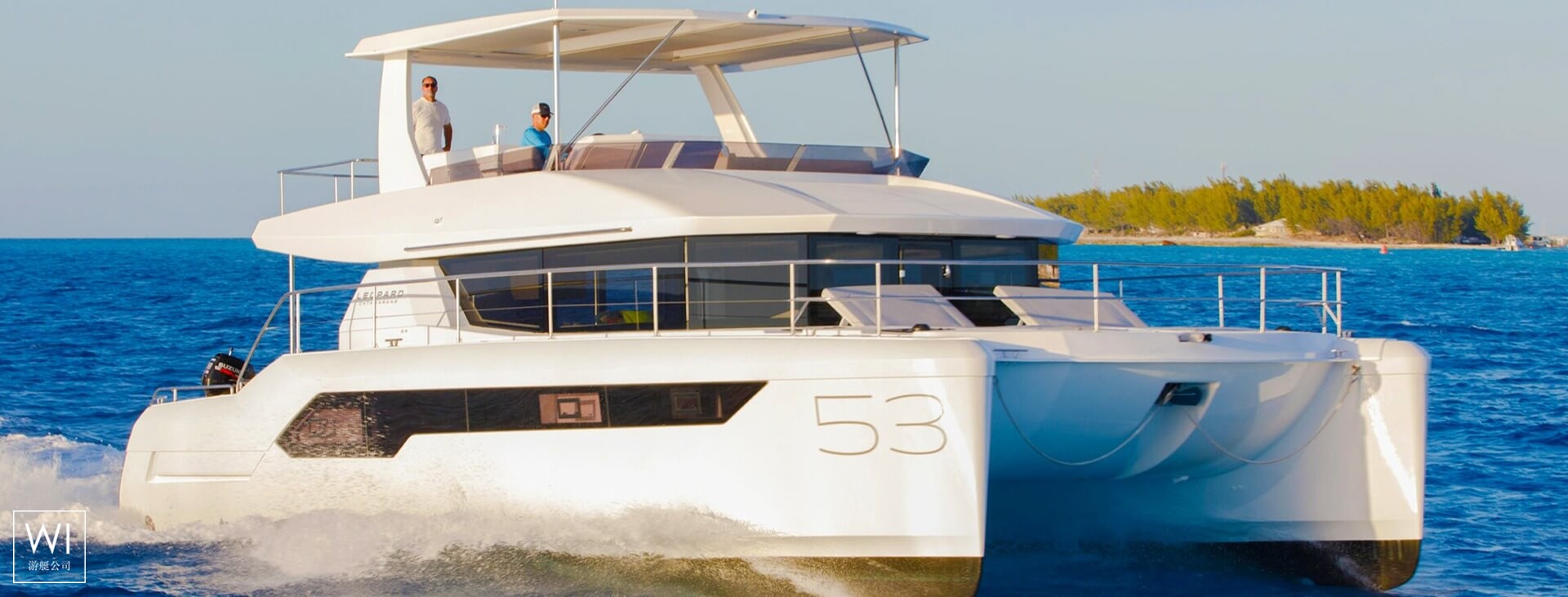 Zambezia  Leopard Yachts Leopard 53 Powercat Exterior 1
