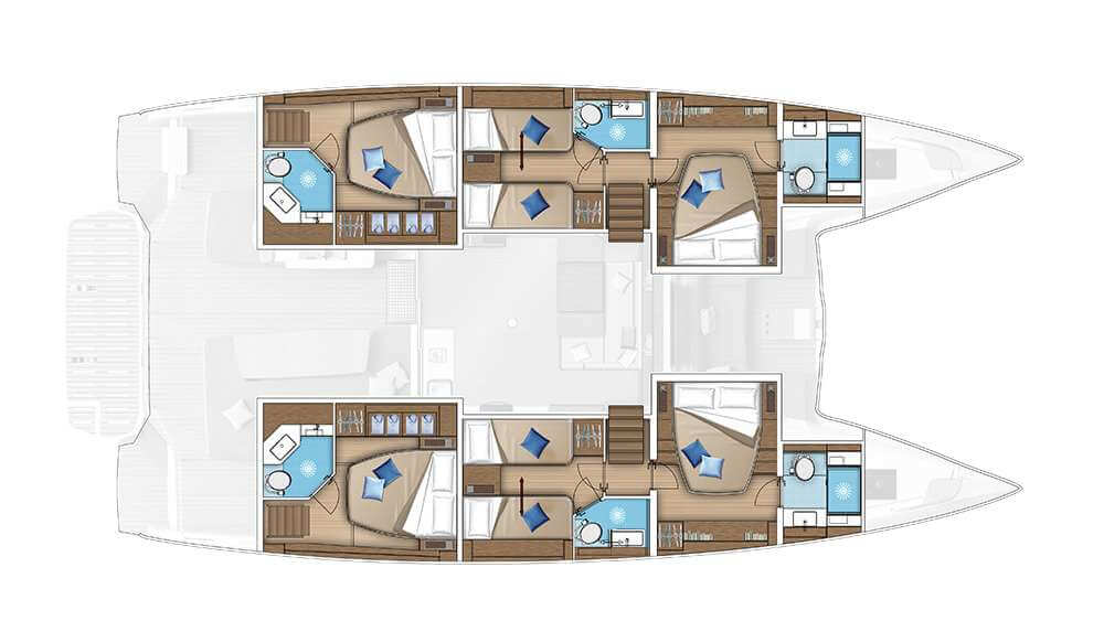 Lagoon-catamaran Lagoon 55 Layout 1