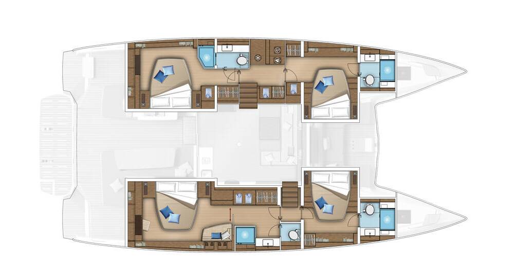 Lagoon-catamaran Lagoon 55 Layout 1