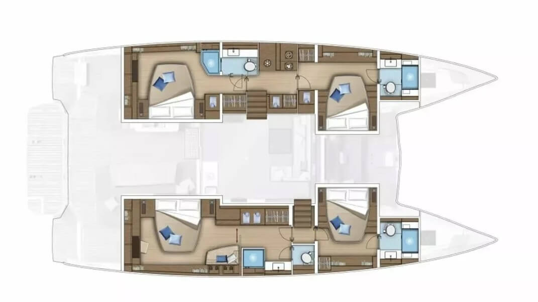 Lagoon-catamaran Lagoon 55 Layout 1