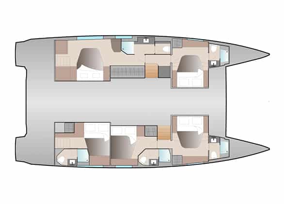 Fountaine-pajot Fp 51 Layout 1