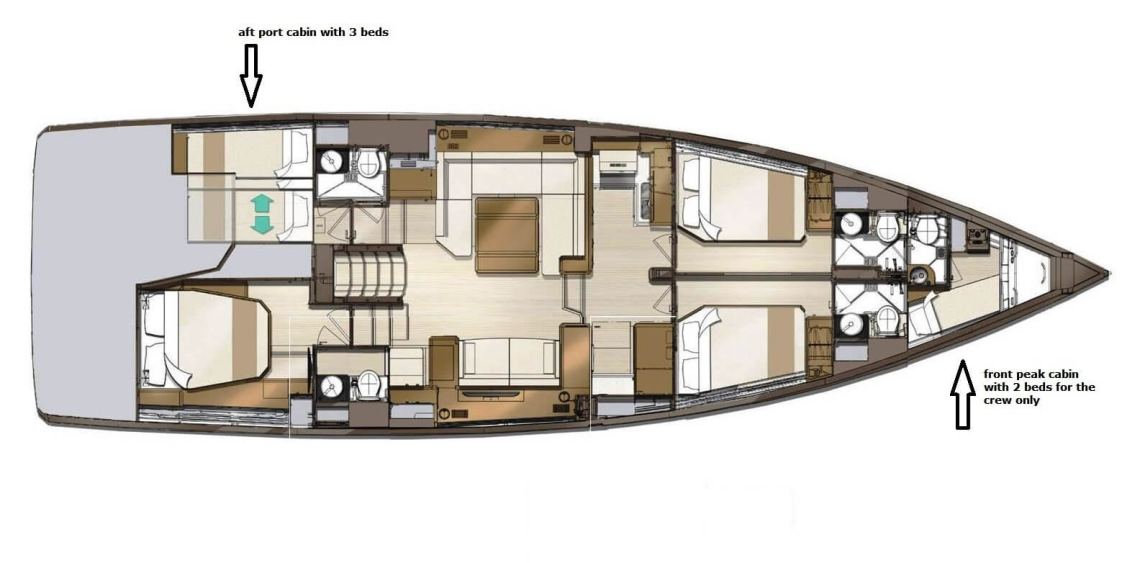 Jeanneau Jeanneau 60 Layout 1