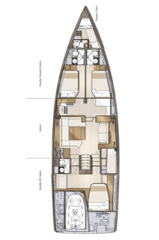 Jeanneau Jeanneau 60 Layout 1