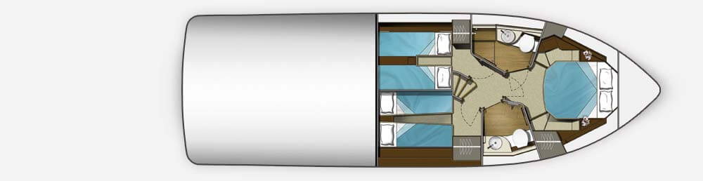 Galeon Skydeck 430 Layout 1