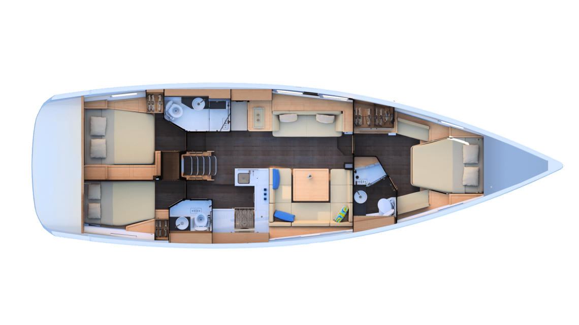 Jeanneau Jeanneau 51 Layout 1
