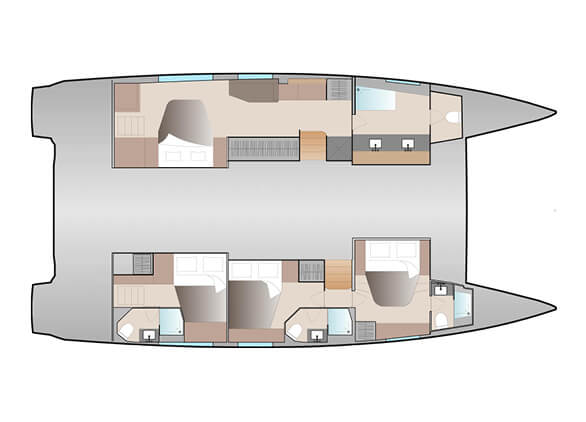 Fountaine-pajot Aura 51 Layout 1