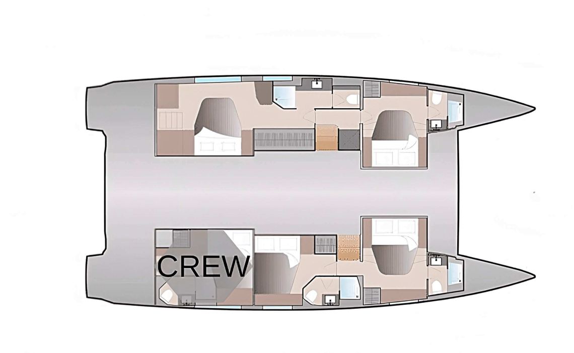 Fountaine-pajot Aura 51 Layout 1