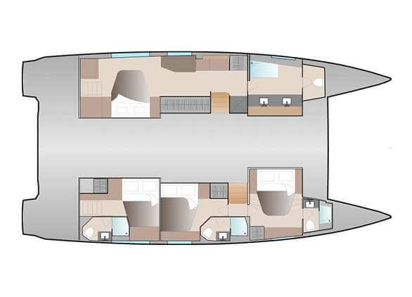 Fountaine-pajot Aura 51 Layout 1