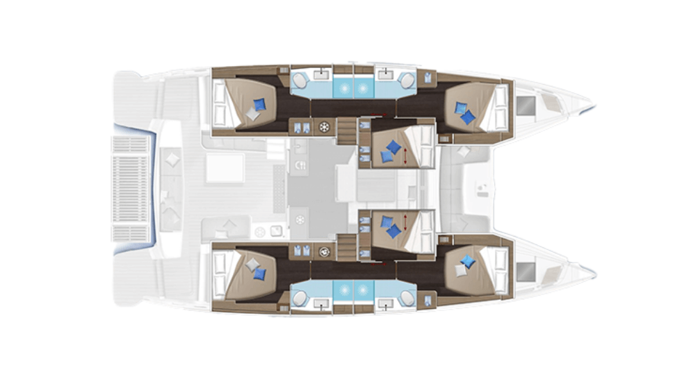 Lagoon-catamaran Lagoon 51 Layout 1