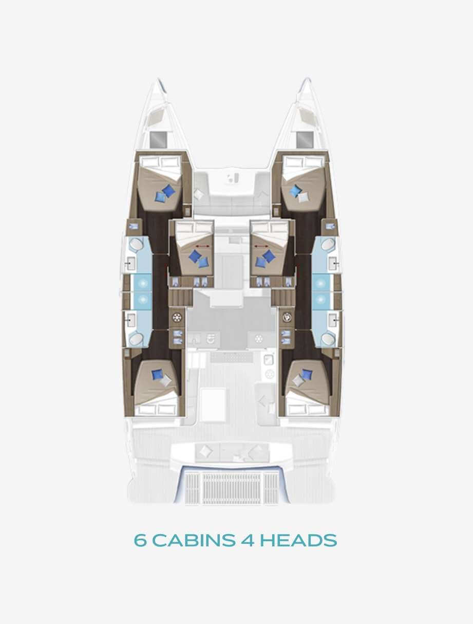 Lagoon-catamaran Lagoon 51 Layout 1