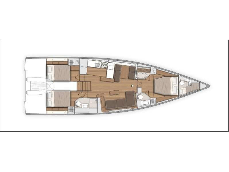 Beneteau First 53 Layout 1