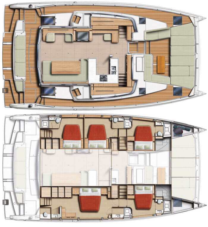 Catana-catamaran Bali 58 Layout 1