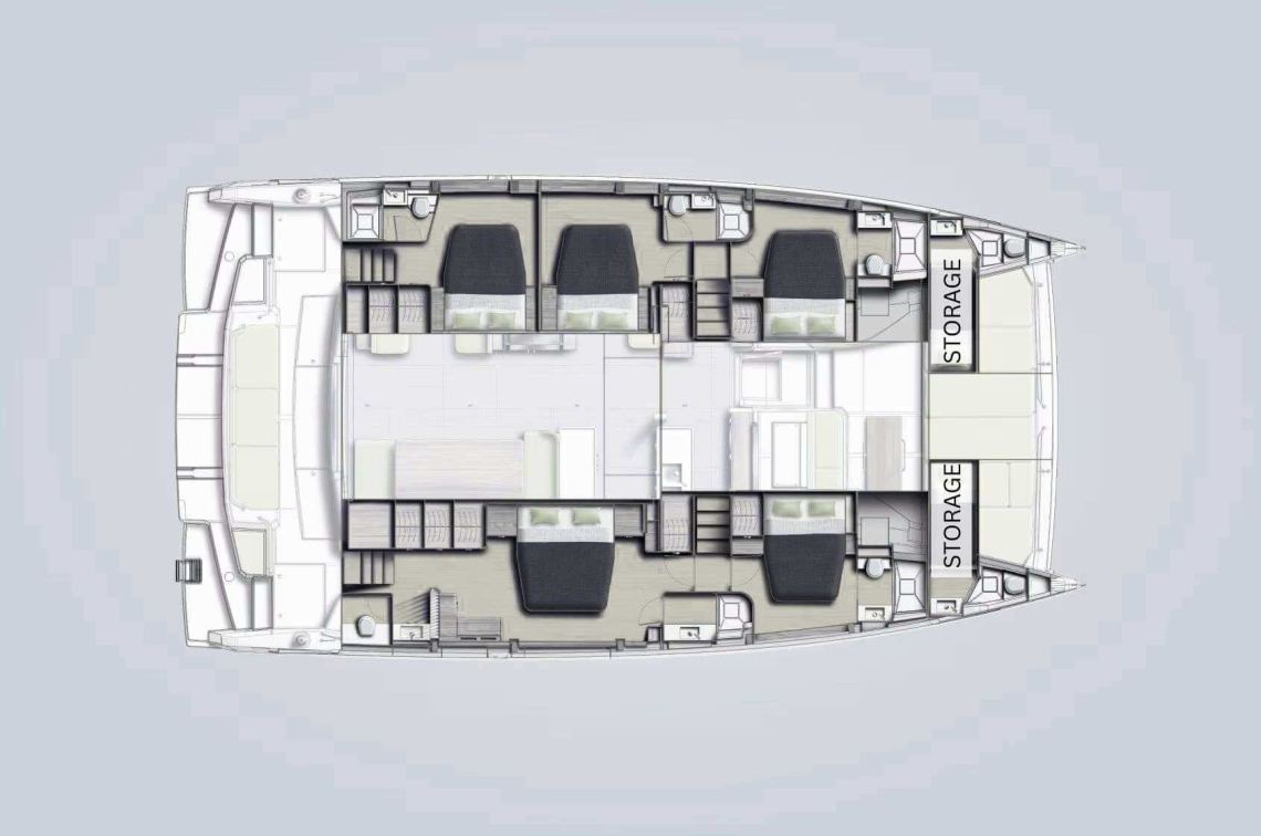Catana-catamaran Bali 58 Layout 1