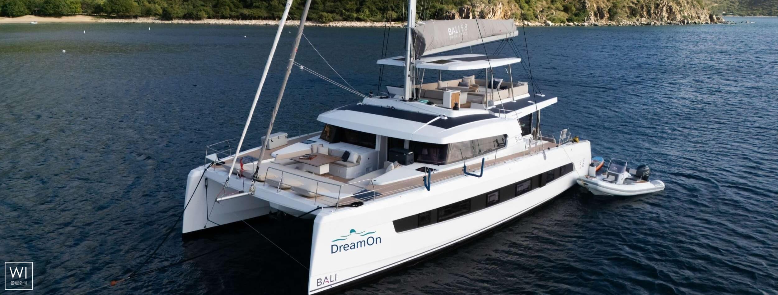 DREAM ON  Catana Catamaran Bali 5.8 Exterior 1