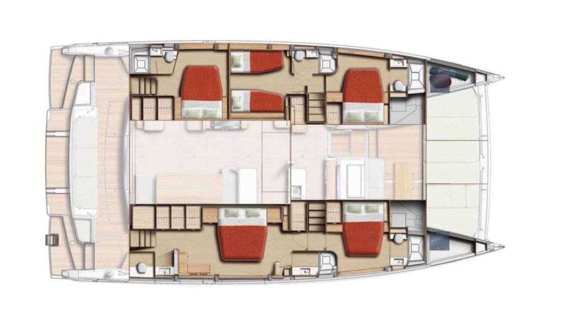 Catana-catamaran Bali 58 Layout 1