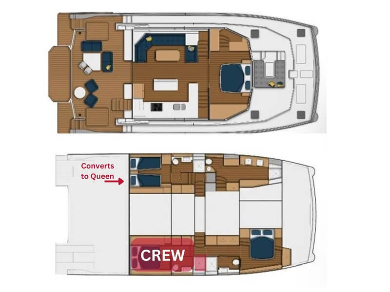 Twooceans Catamaran 55 Layout 1