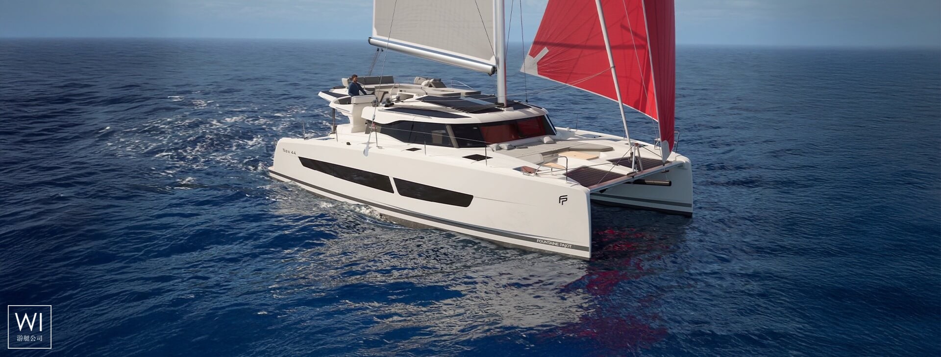 Catamaran 44 Fountaine Pajot Exterior 1