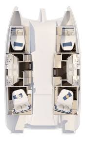 Fountaine-pajot Catamaran 41 Layout 2