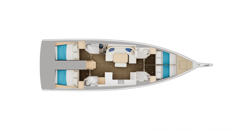 Jeanneau Sunodyssey 455 Layout 1