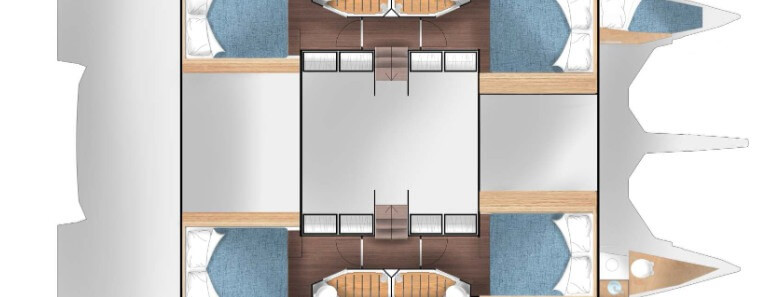 Cervetti Catamaran 44 Layout 1
