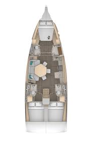 Dufour-yachts Dufour 44 Layout 1