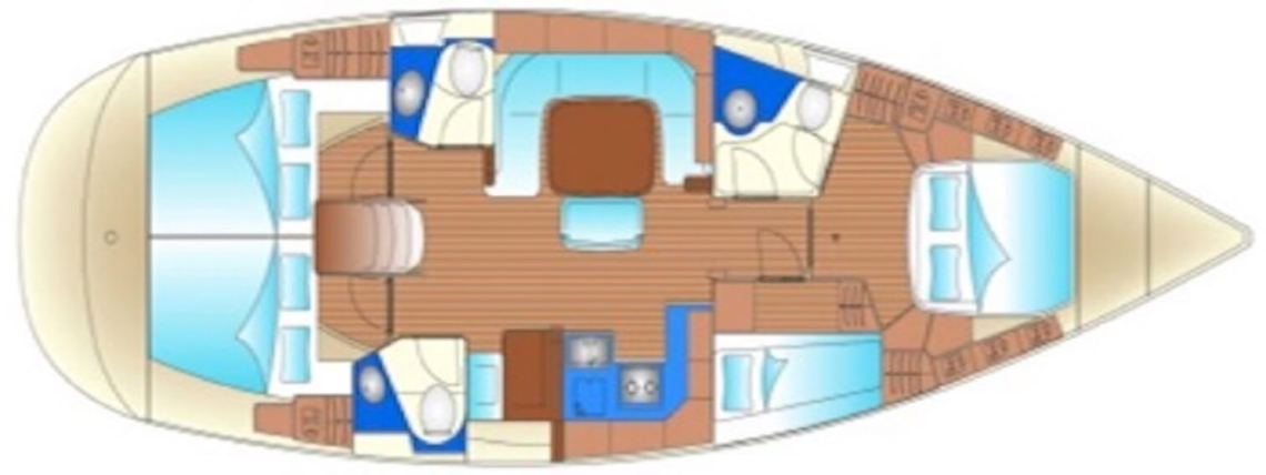 Bavaria-yachts Bavaria 49 Layout 1