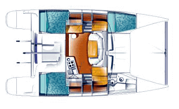 Fountaine-pajot Mahe 36 Layout 1