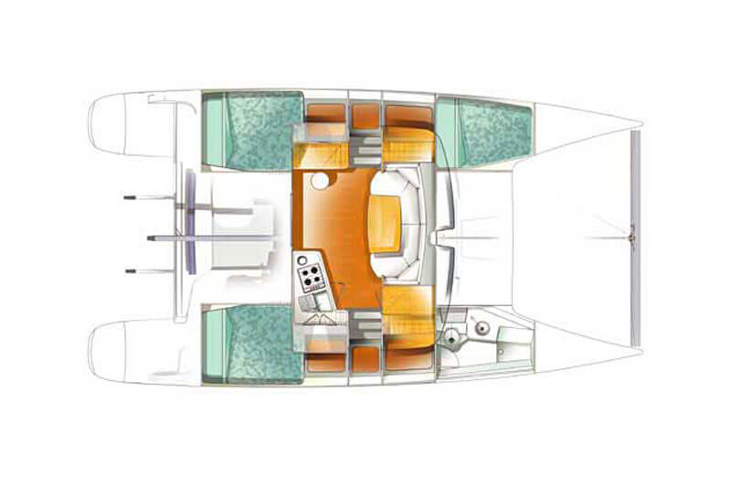 Fountaine-pajot Mahe 36 Layout 1