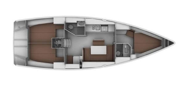 Bavaria-yachts Bavaria 40 Layout 1