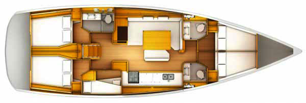 Jeanneau Sunodyssey 509 Layout 1